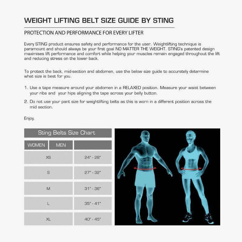 Sting Neo Lifting Belt 6inch - Image 4